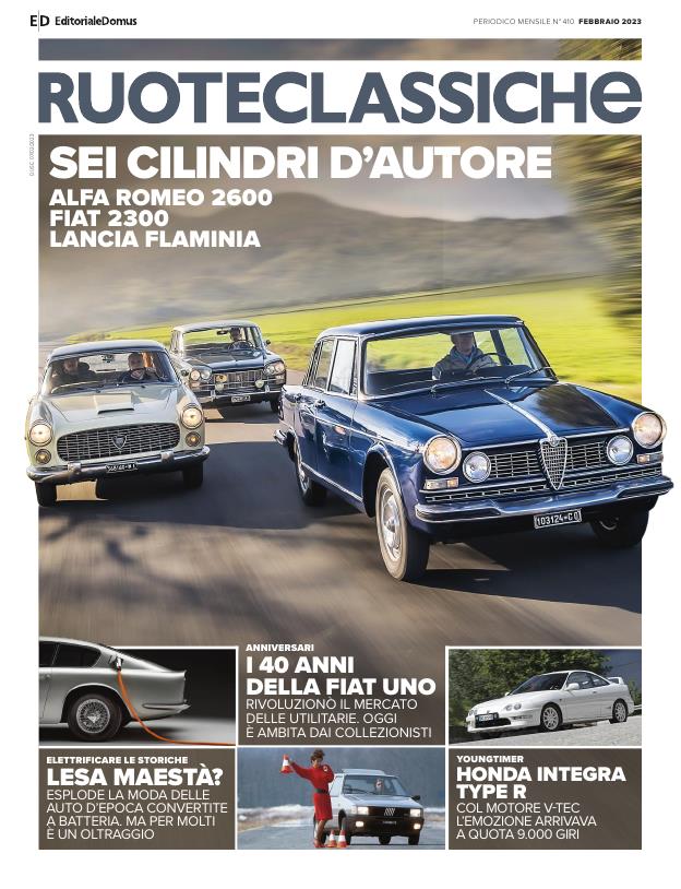 Журнал Ruoteclassiche февраль 2023